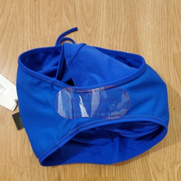 Ted Baker Pikaa Halter Swimsuit Bright Blue. - Picture 13 of 14